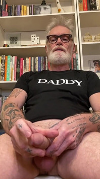 Big Stepdaddy Jerking off