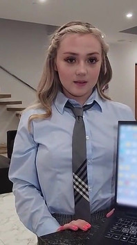 My Secretary Never Rode My Dick Like My Curvy Stepdaughter!