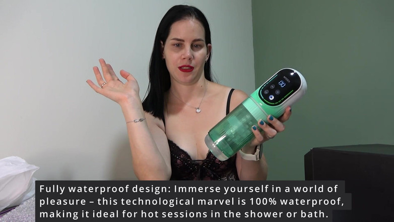 Anna Sky: Anna Unboxes testa masturbador de xspacecup e dá com os...