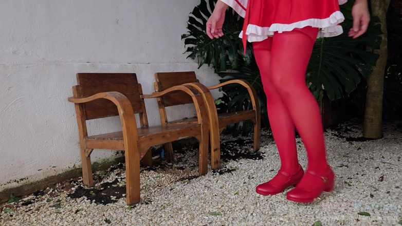 SissyKanisa: Sluty Miko Sissy Kanisa Part 3: Dick Play Outdoor in a...