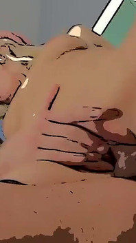 Avrupalı sürtük Karli çifte penetrasyon üçlü grup seks sahnesi