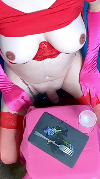 Rikki Ocean's Potionstvary ochutnává poprvé s Cummy Cake!
