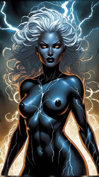 Presentación de diapositivas de tormenta wraith dark lightning