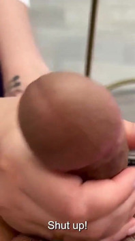 MILF Stepmom catches her stepson jerking off