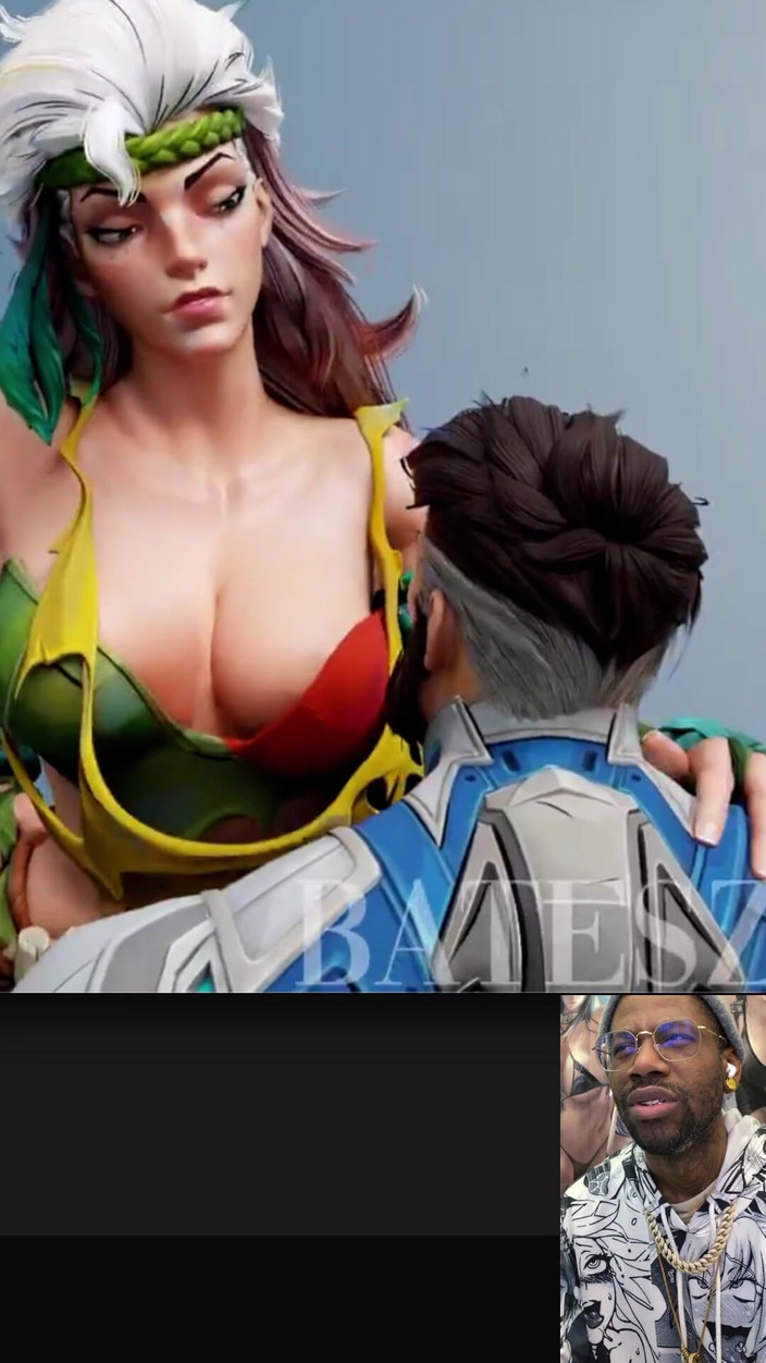 Good news media: Rouge利用她的特殊能力在里德理查兹的注视下长出大奶子