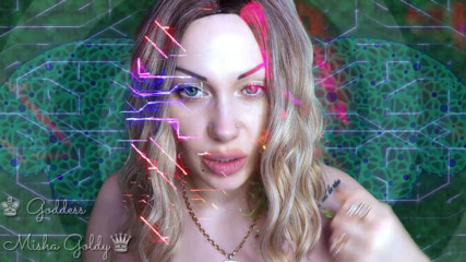 Goddess Misha Goldy: Mesmerizing brain reprogramming! Whispering ASMR triggers & eye fixation!