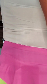 Lime Green Sissy Panties Wanking and Cuming