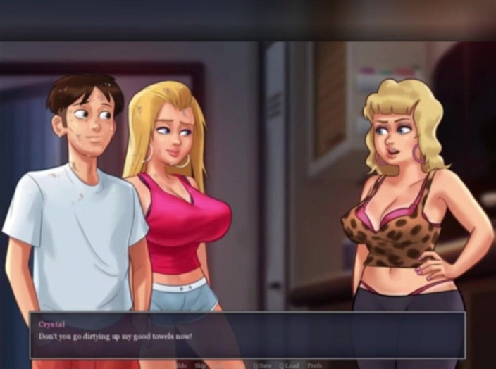 3DXXXTEEN2 Cartoon: Miss dewitt wins the blowjob talent show. 3D porn cartoon sex