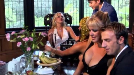 CBD Media: Gorgeous Arab princess and her two busty blonde servant got...