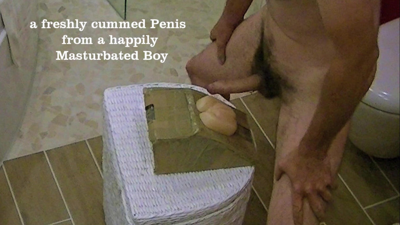 Mark Hannes: Fleshlight folla la masturbación en el baño