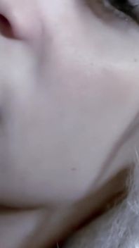 Karina: Gorgeous Czech Teen Karina Tied with Her Hands Behind Her Back on the Couch