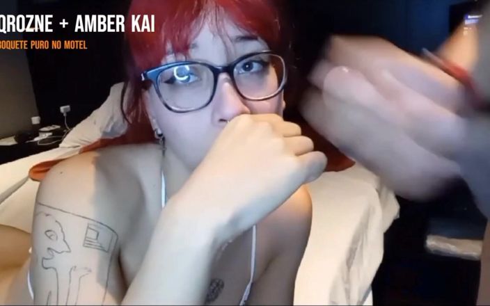 QroZne Studios: Si cewek hot rambut merah lagi asik nyepong kontol sampai...