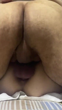 Real Amature Homemade Step Sis Didn't Want Anal but I Still Put My Big Cock in Asshole Till She Cum