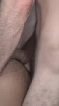 Young Black Ass Fucked by Huge Young White Cock