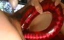 Angel slut anal fucking: Chowa się i poświęca tyłek penetrowany przez zabawkę erotyczną