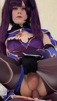 Anime Girl Training My Ass with Strap on Femdom