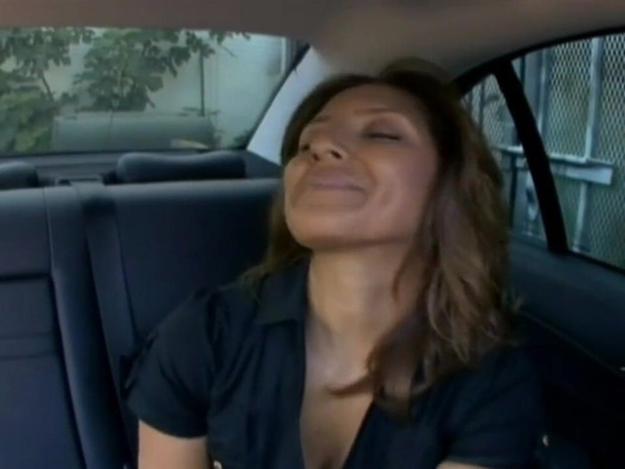 Just Great Ass: Hot latina takes a big cock in the car