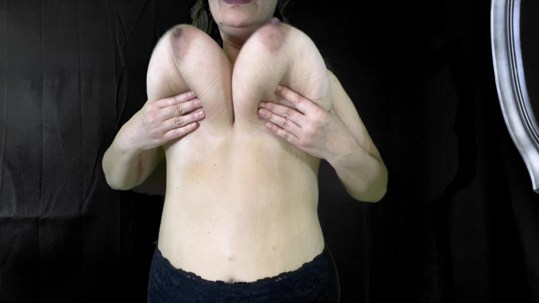 VeeVee Vixen: Piggy schlampe ölt und hüpft mit ihrer riesigen titten vor der...