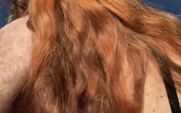 POV Fucking Thick Redhead MILF with Butt Plug in Her Ass