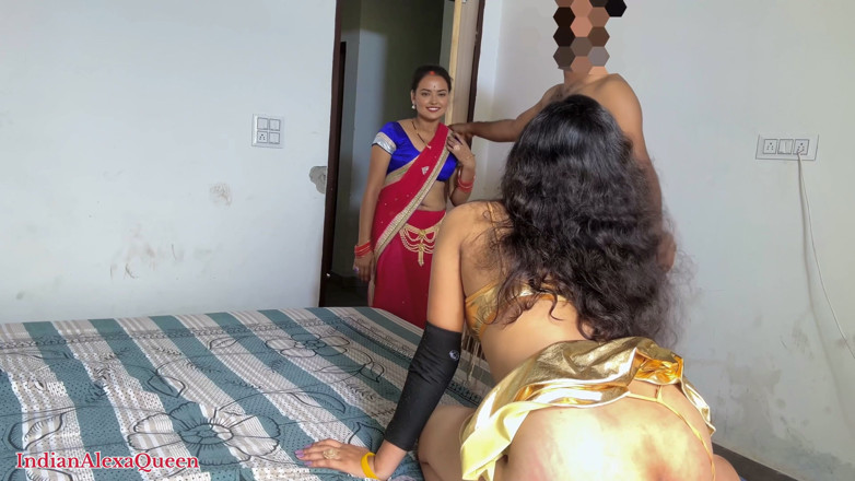 IndianAlexaQueen: Beautiful Wife Returns Home From the Market and Is Shocked...