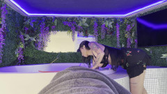 No panties TV: Külot yok - ateşli seksi latin minyon evli kadın banyoda jakuziyi...