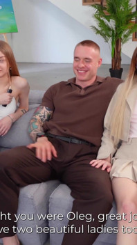 Milka Way Interview Turns Rough! From Cute Talk to Hard Threesome Fuck with Sasha Paige!