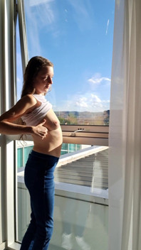 Shaking My Boobies at My Hotel Window