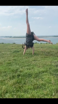 Why Not Celebrate the Moment with a Cartwheel?