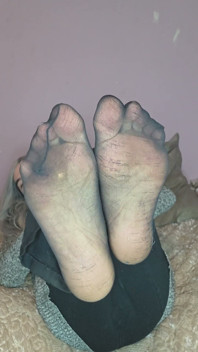 Showing off My Nylons