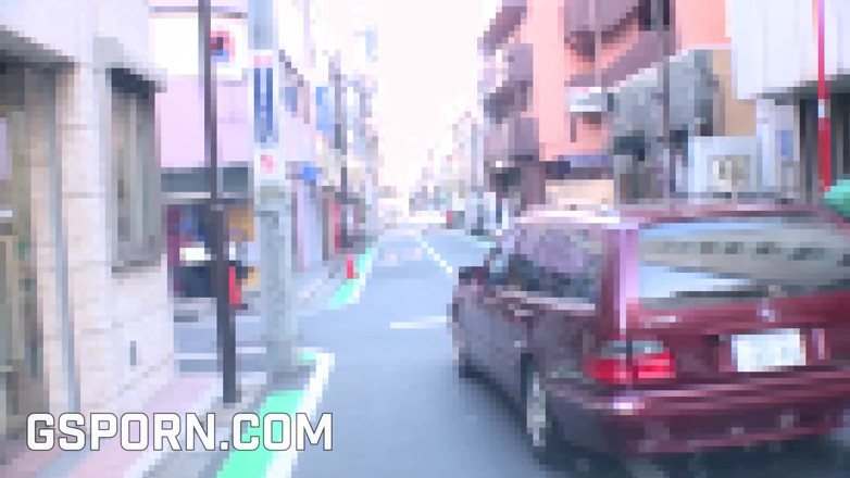 Go Sushi: Car Sex on the Street of Tokyo with Japanese Teen...