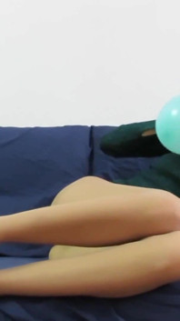 Plataforma sandálias e balão