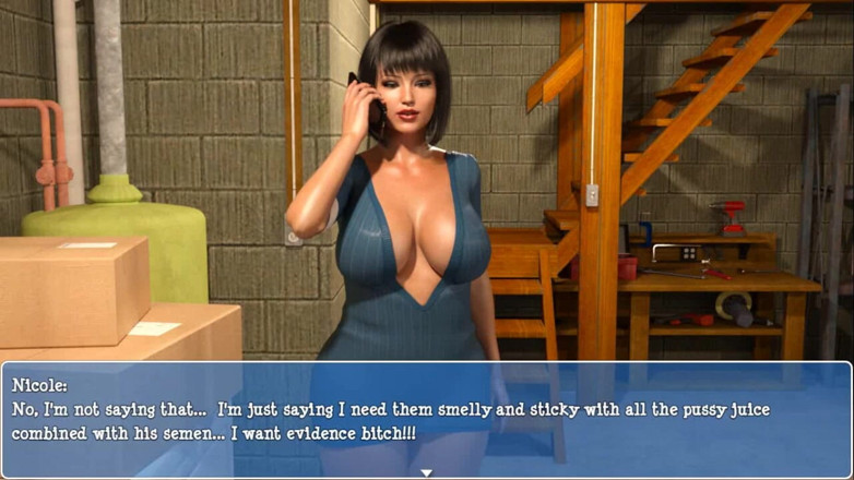 Dirty GamesXxX: Vadideki Lily: ev hanımı ve pis bir striptizci