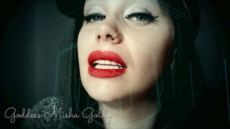 Goddess Misha Goldy: Hipmeryzujące pranie mózgu! Jesteś niczym innym jak głupią świnią przegrywasz!