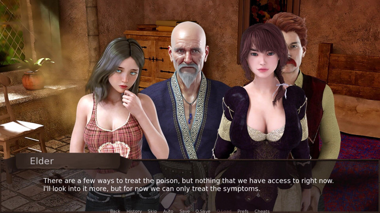 3D Cartoon Porn: Love Sezon 18 - Elise próbuje uwodzić Alexa w swoim domu