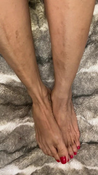 Those Really Nice Red Toes on Those Tiny Feet
