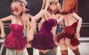 Mmd anime girls: Mmd R-18 Anime flickor sexig dans klipp 346