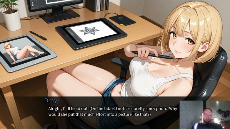Sex game gamer: The Start of a New Acquaintance with Our Busty Friend