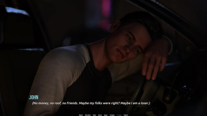 3D Cartoon Porn: Domino Beach 1 - John在被上一份工作解雇后在海滩上挽救了一个人的生命（sfw）