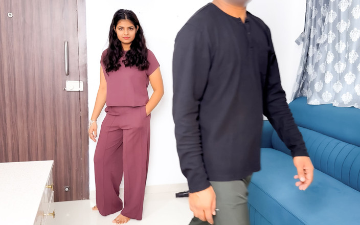 Sexy Komal: The Gentle Delivery Boy Came Home with the Parcel, She...