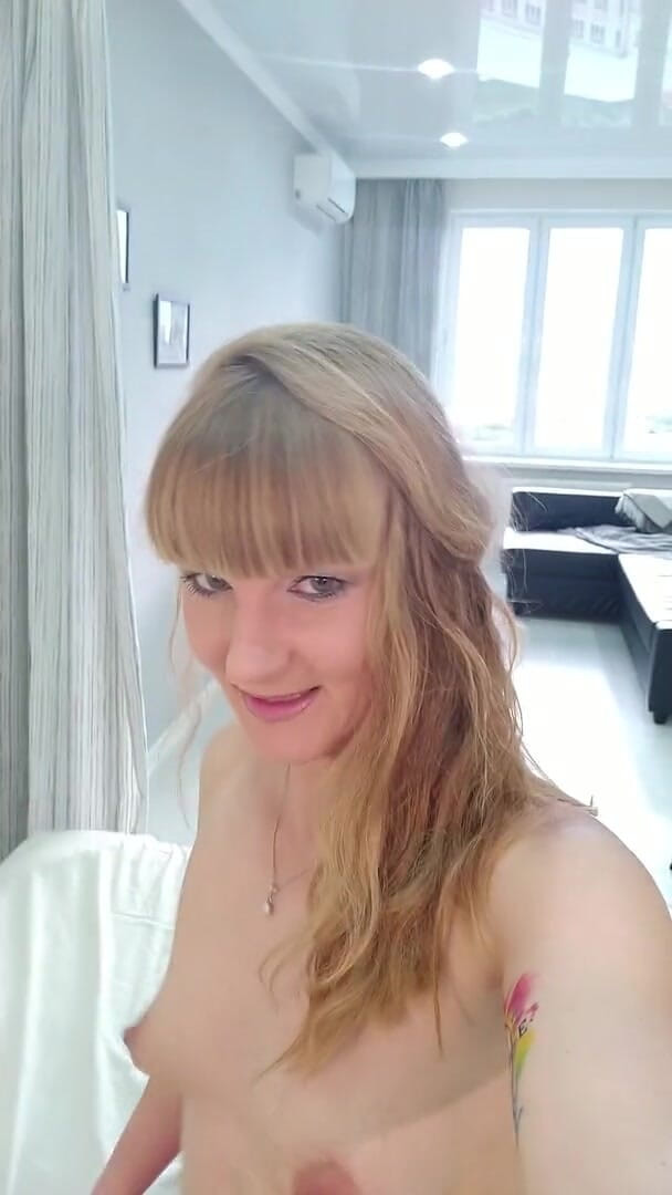Sasha Bikeyeva: Selfie video femdom face sitting squirt. Revenge ex-friend from Russian...