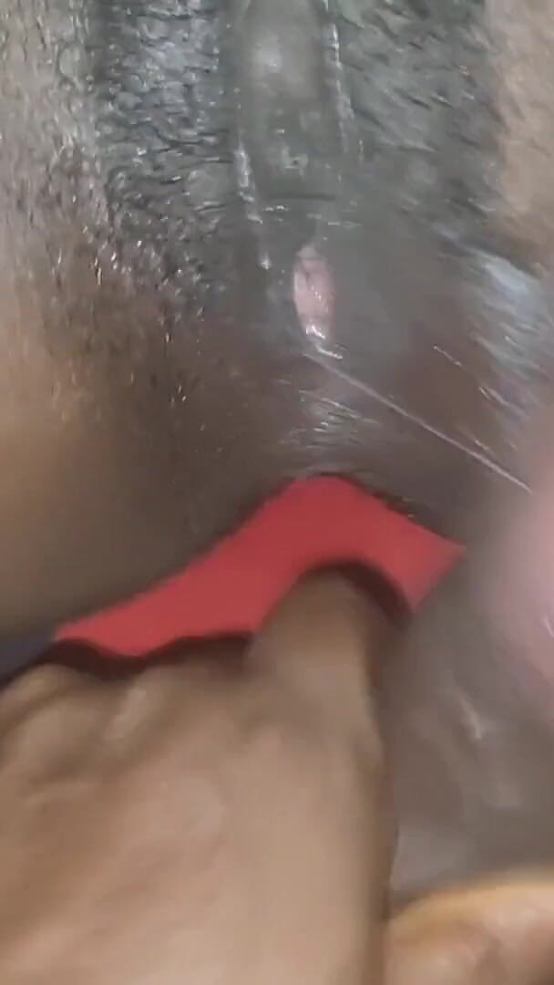 18 Teen Hot Black Girl Taking BBC (Rawdogs production)
