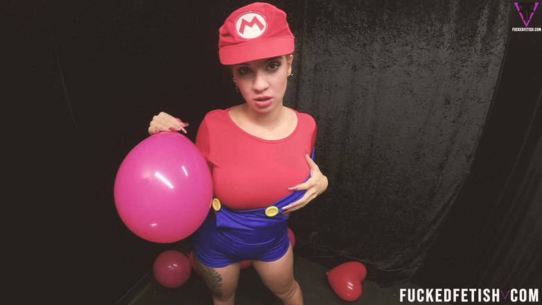 Fucked fetish: B2p Mario Bros Cosplay Red Balloons Pop Wysokie Obcasy