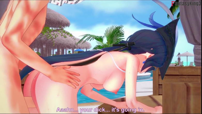 Fantasy king: Clorinde hard fucked in a bikini - Genshin Impact