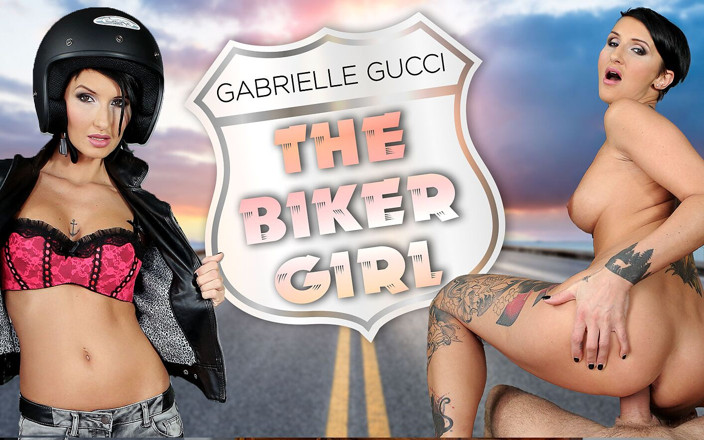 RealityLovers VR original: The Biker Girl - Gabrielle Gucci Footjob