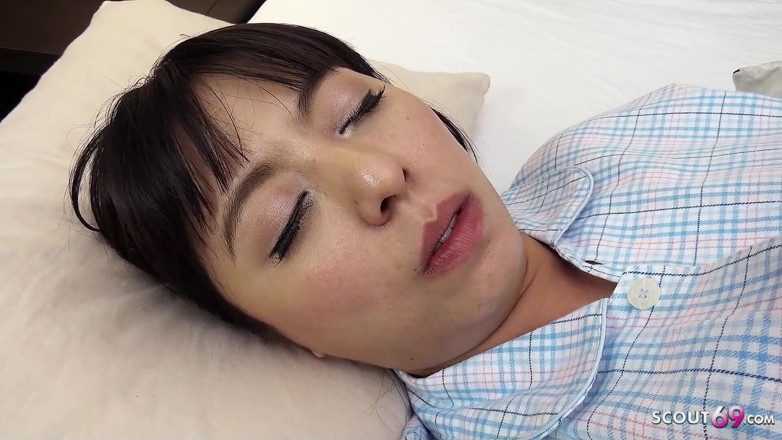 Asian porn collection: Asian Teen Ryoko With Big Tits And Hairy Pussy Fucked...