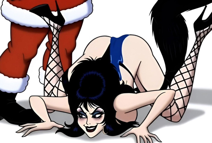 Octopussy Lovers Club: Krampus nacpal anální kolík do Elviry, paní temného zadku, a...