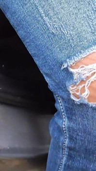 Outdoor Nylon Footjob A Podpatky