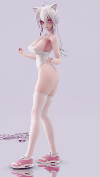 Sistar - Shake It white Stockings; Swimwear; Striptease; Busty; Long Legs