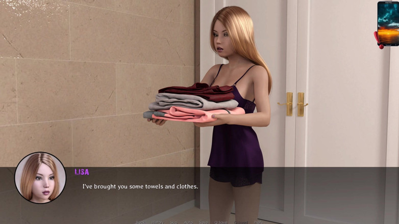 3D Cartoon Porn: Reunion 31: Lisa-john Shower Boob Suck, Lick &amp; Finger Fun