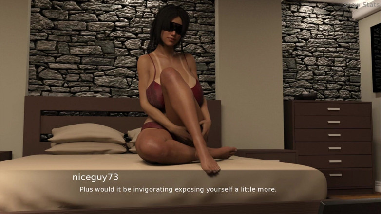 Porny Games: Projekt žhavá manželka - Manželka dělá sexchat s cizími lidmi (6)